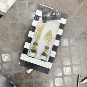 Ensemble de couteaux à fromage de haute qualité, manche en marbre, design moderne et simple, 5 pouces, passe au lave-vaisselle, cuisine à domicile - Product Image 5