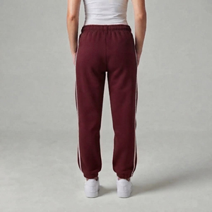 ZT Sportswear <b>Women</b> Hip Hop Jogger Pants Elastic Waist Soft Cotton Casual Loose Fit Full Length Winter <b>Trousers</b> - Product Image 2