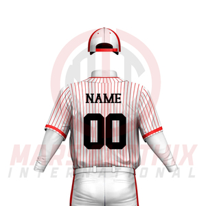 Uniforme de Béisbol Deportivo de Fábrica en Diferentes Tallas, Color Personalizado, Uniforme de Béisbol de Alta Calidad para Adultos - Product Image 5