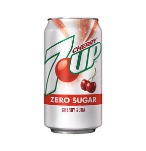 Latas de 7UP Cherry Sin Azúcar Auténticas de 355 ml, MOQ Bajo para Vendedores en Línea y Servicios de Alimentos - Product Image 1