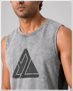 Débardeur Homme Sportif Blanc en Spandex/Coton Respirant Séchage Rapide Coupe Ajustée pour Musculation et Tenue Décontractée – Vente en Gros OEM - Product Image 5