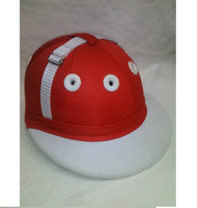 หมวกขี่ม้าคุณภาพสูง น้ำหนักเบา พร้อมเปลือกหนังและผ้ากำมะหยี่ ดีไซน์ปรับแต่งได้ สำหรับการแข่งม้าและโปโล - Product Image 5