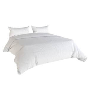 Fabrication professionnelle de linge de lit en coton blanc pour l'hôtellerie, OEM ODM, fourniture en gros, ensemble de linge de lit élégant et confortable - Product Image 2