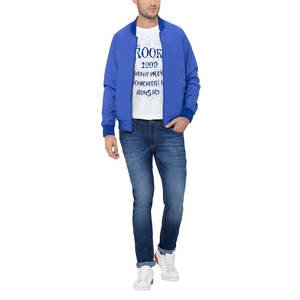 Chaqueta Bomber Acolchada de Lona y Nailon para Hombre, Personalizable con Bordado, Ecológica, Transpirable, para Uso Casual en Invierno - Product Image 3