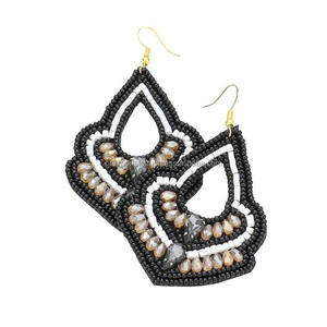 Pendientes de Aro de Agradecimiento al Maestro, con Temática Escolar ABC, Pizarra, Manzana y Lápiz, Hechos a Mano, Joyería para Fiestas, Venta al por Mayor - Product Image 3