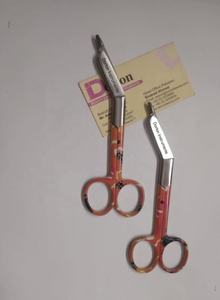 Tijera de vendaje médico curvo, tijera de vendaje Lister recubierta de papel personalizada de acero inoxidable con logotipo personalizado - Product Image 3