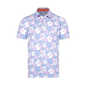 เสื้อเชิ้ตแขนสั้นสีขาวสำหรับผู้ชาย ปกติดกระดุม ลำลอง ลายเรียบ ผ้าโพลีเอสเตอร์ ผ้าถักกันยับ - Product Image 2