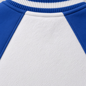 Phi Beta Sigma <b>White</b> Royal Blue Varsity <b>Jacket</b> <b>Men</b> Greek Letter Embroidery Crest Full Zip Fraternity College <b>Jacket</b> Greek - Product Image 5
