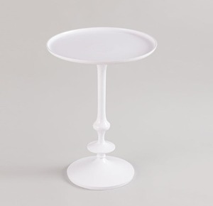 Classic Iron <b>Side</b> <b>Table</b> Timeless Metal End <b>Table</b> For <b>Sofa</b> Living Room Bedroom Office Entryway Patio And Interior Decoration - Product Image 3