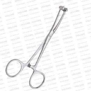 Pinzas de agarre Pitanguy Flap de 5-1/2″ (14cm) – Pinzas atraumáticas con dos dientes protuberantes para levantamiento coronal y cirugía de estiramiento facial - Product Image 6