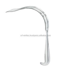 Retractor Polloson A-1 VERITAS de Alta Calidad, 27 cm, Instrumento Quirúrgico Manual Reutilizable con Acabado Mate para Cirugía General - Product Image 2