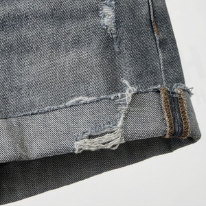 Shorts en jean pour femmes, couleur personnalisée, taille haute élastique large, style vintage, décontracté, été, jeans pour filles, tenues streetwear Y2K - Product Image 6