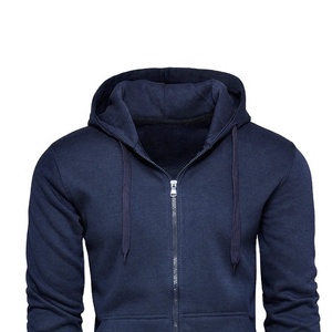 Fabricant de vêtements de sport pour hommes en polaire épaisse de haute qualité, personnalisés avec des motifs en relief, impression puff, fermeture éclair, polyester/coton, lavés, pour l'hiver - Product Image 1