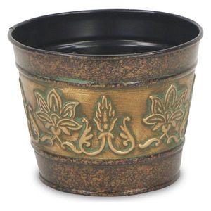 Modern-Classic Art Deco Aluminium Etched Flower <b>Vase</b> <b>Set</b> 2 Tabletop Decorative <b>Vases</b> Eco-Friendly Rust Resistant Living Room - Product Image 4