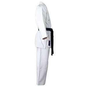 Unisex Kids Karate Uniform White Cotton Regular Fit Comfortable Stretch Durable 400g Mixed Martial Arts Gi Wear - Product Image 2