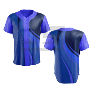 เสื้อเบสบอลทีม JAMEZ SPORTS สำหรับฝึกซ้อม พิมพ์ชื่อทีมได้ตามต้องการ สำหรับผู้ใหญ่ทุกเพศ ผู้สนับสนุนเบสบอล ผลิตจากโพลีเอสเตอร์ 100% แขนสั้น พิมพ์ลายดิจิทัล - Product Image 6
