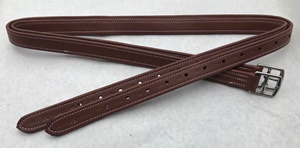 Equipo de caballo de cuero inglés clásico Cueros de estribo hechos a mano con hebillas de acero inoxidable para jinetes ecuestres Horsekraft - Product Image 4