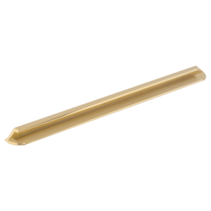 Poignée longue de placard en aluminium, profil cannelé en forme d'hirondelle, finition PVD Or, Or Rose, Noir Soie, pour porte de placard, quincaillerie moderne - Product Image 5