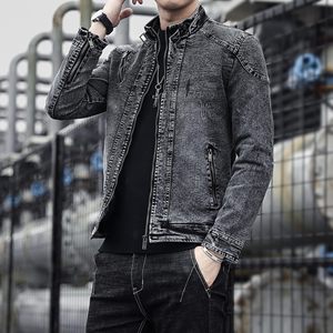 Nouvelles vestes en jean pour hommes de haute qualité, vestes en jean de haute qualité avec décoration en fourrure, vente en gros de tissus en ligne - Product Image 2