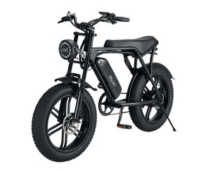 Venta al por mayor de bicicletas eléctricas híbridas de 48V 500W con batería de 15Ah, neumáticos anchos y gran autonomía, stock en varios almacenes - Product Image 3