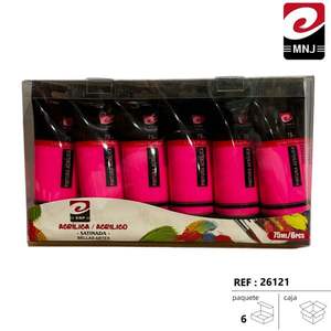 Pintura Acrílica Rosa, Pinturas Acrílicas Premium - Product Image 3