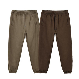Pantalon de survêtement décontracté mi-long pour homme Rapid Sports, coupe large et ample, style streetwear, en molleton bouclette français, toile - Product Image 1