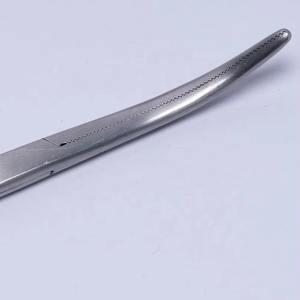 Pinzas Hemostáticas Curvas Manuales de Acero Inoxidable, Instrumento Quirúrgico para un Control Seguro del Sangrado, Reutilizables, de Alta Calidad - Product Image 2