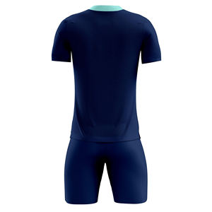 Uniforme de football personnalisé sublimé, meilleure couture pour une durabilité optimale pendant le jeu, disponible en plusieurs couleurs pour les clubs et les tournois - Product Image 2