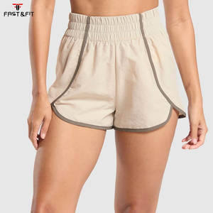 Shorts d'été pour femmes, sportswear respirant, décontracté, taille haute, coupe ajustée, 100% coton - Product Image 6