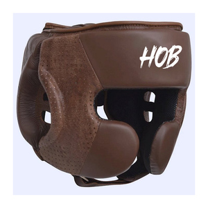 Protector de Cabeza para Boxeo HOB, Casco Deportivo Protector de Cuero PU para Adultos Unisex con Cierre de Velcro - Product Image 3