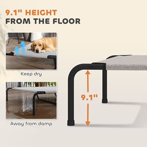 Cuccia Ortopedica per Cani di Taglia Grande, Indistruttibile e Lavabile, 152 cm Lunga, Beige, in Memory Foam, Taglia XL - Product Image 4