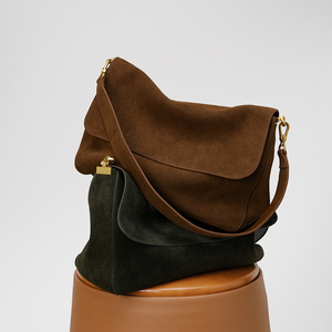 Bolsos Tote de Cuero de Primera Calidad, Hechos a Mano, de Cuero de Grano Completo, con Cierre de Cremallera y Abierto, Personalizables, para Uso Diario, Regalo para Ella - Product Image 2