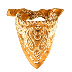 Foulard carré en satin de soie personnalisé, imprimé floral, bandana, accessoire de fête - Product Image 1