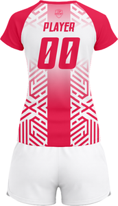 Tenue de volley-ball SpikeStorm Pro AeroSpike Elite, kit de volley-ball ThunderHit Premium, 100 % polyester, impression par sublimation intégrale - Product Image 3