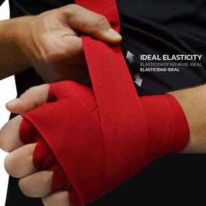 ผ้าพันมือยกน้ำหนัก MMA มวยไทย BAGLUS INDUSTRY ทำจากนีโอพรีน ระบายอากาศได้ดี น้ำหนักเบา ทนทาน พร้อมสายรัดข้อมือแบบ Hook and Loop - Product Image 6