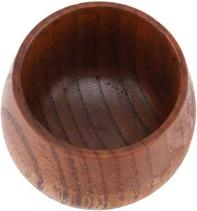 Natural Wood Eco-Friendly Handmade Classic Style Coffee Cup Small Desk Cup Business Gifts Handcrafted 200mL Round Drinkware - Product Image 4