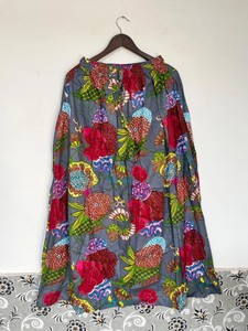 New Fashion <b>Skirt</b> Beach Wear Cotton <b>Skirt</b> Hand block Floral Printed <b>Skirt</b> - Product Image 1