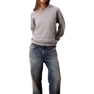 Sudadera con Capucha de Felpa Francesa para Mujer, Suave, Ligera, de Manga Larga, Informal, Holgada, Cómoda, de Punto, para Invierno y Otoño, Personalizada - Product Image 6