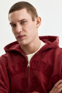 Winter Warm Hoodie Men <b>Thick</b> <b>Fleece</b> Pullover Casual Streetwear Oversized Plain Hoodie Bulk Supply - Product Image 3