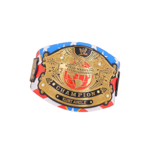 Ceinture de champion WWE Kurt Angle personnalisable, ceinture sportive de haute qualité or et rouge, ceinture de titre personnalisée, édition de collection - Product Image 6