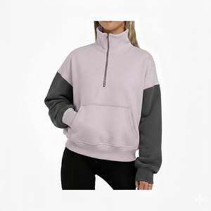 Sudadera de Mujer de Alta Calidad, Material Poliéster/Algodón, Ligera, de Secado Rápido, Transpirable, con Lentejuelas en la Parte Delantera, Superventas - Product Image 6