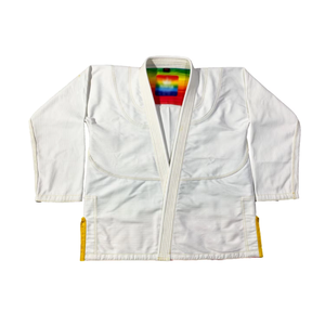 Kimono de Jiu-Jitsu Brésilien (BJJ) en tissu Pearl Weave durable, avec logo frontal, séchage rapide, personnalisable, pour l'entraînement en arts martiaux - Product Image 1