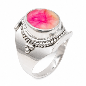 925 Sterling Silver Ruby <b>Ring</b> for Women Rose <b>Gold</b> & Yellow <b>Gold</b> Plated Handmade Statement <b>Cocktail</b> Gemstone <b>Ring</b> - Product Image 1