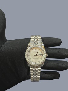 Montre automatique en moissanite VVS pour homme, style hip-hop, sertie de diamants, passe le testeur de diamants, montre mécanique - Product Image 4
