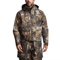 Veste de chasse camouflage pour homme, manches longues, imperméable, softshell, vêtements d'extérieur pour l'hiver