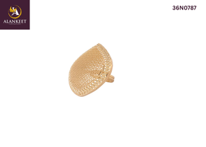 Collier en laiton plaqué or 24 carats avec chaîne maille forçat, pendentif fleur, bijou tendance pour femme (un gramme) - Product Image 5