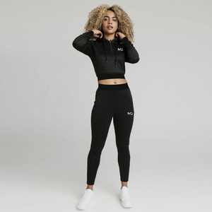 Wholesale Luxury Printed Winter Windbreaker Tracksuit Custom 2 Piece <b>Set</b> Womens Contrast Color Jogging <b>Sets</b> Cheap Price Oem - Product Image 2