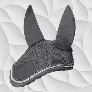 Neo Star Ecofriendly Soundless Horse Fly Veil en Oxford Blue Grado industrial Producto personalizable para el cuidado del caballo - Product Image 2