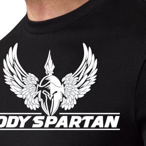 Camiseta de jersey negra premium con cuello redondo para hombre, manga corta, transpirable, ligera, atlética, para correr, fitness, gimnasio, entrenamiento, informal - Product Image 4