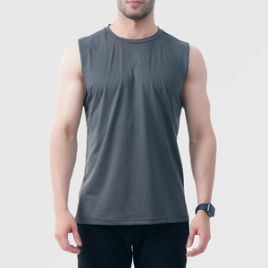 Custom Men Muscle Tank Top Knitted Sleeveless Gym Wear Workout Fitness Bodybuilding Vest Breathable OEM Bulk - Product Image 6